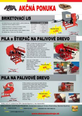 REZANIE a ŠTIEPANIE - Píla na palivové drevo
