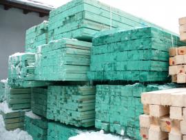 PREDAM STRESNE ŁATY 6X4 , 5X4, 2.5X5 IMPREGNOWANE 150 EUR 1M3 MOŻLIWA 