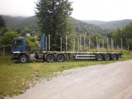 Predáme odvoznú supravu Mercedes Benz Actros + náves UMIKOV NPK39
