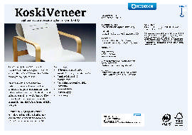 KoskiPly birch, KoskiPly economy, KoskiVeneer