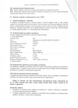 Recyklácia a zhodnocovanie drevného odpadu