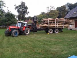 prodám Zetor16145 jede 40km/h +tr.přívěs s  hydr.rukou 7m