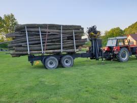 prodám Zetor16145 jede 40km/h +tr.přívěs s  hydr.rukou 7m