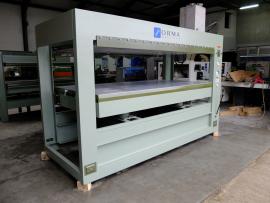 Dyhovací lis ORMA 2500x1300mm plošný aj na škarovku
