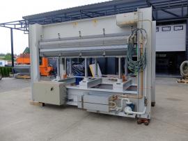 Dyhovací lis ITALPRESSE 3000x1300mm 4-plošný vodné ohrievanie