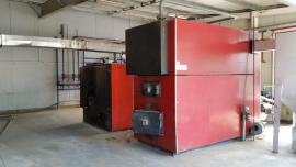 2ks kotol na drevnú štiepku 600Kw