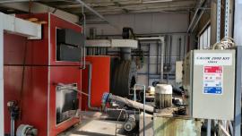 2ks kotol na drevnú štiepku 600Kw