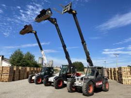 Predaj teleskopických nakladačov Bobcat a Massey