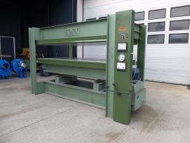 Dyhovací lis COLOMBO 2500x1300mm plošný vodné ohrievanie