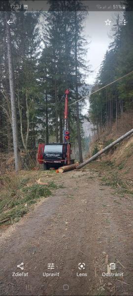 Práca lanovka