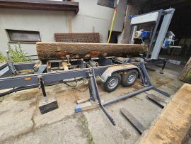 Prodám Použitou kmenovou Pásovou pilu TP-600 mobilní