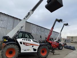 Ponúkam teleskopicke nakladače. Bobcat a Massey Ferguson