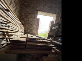 Fošny stavební délka 4 m, síla 40 mm, šířka 250 mm, 61ks smrkové
