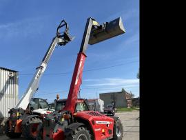 Predám teleskopická nakladače Bobcat a Massey Ferguson