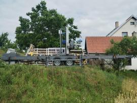 Nabízím použitou - Mobilní pásovou pilu TP-600 z TP+ SPZ