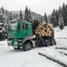 Ponukame prperavu lesovozom