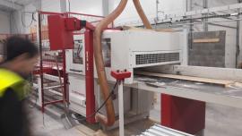 Cross-cut saw – optimizer Störi-Mantel UKS 850 OPTIM |  Sawmill machinery | Woodworking machinery | Metrie s.r.o.