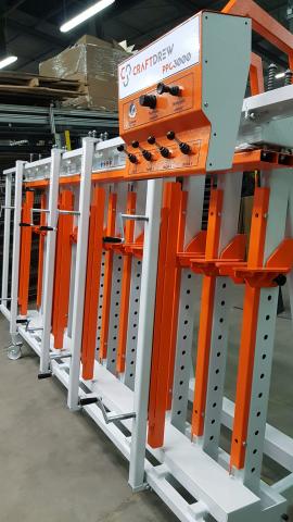 Gluing press CRAFTDREW PPC 3000 | Joinery machinery | Woodworking machinery | JAKMET sp. z o.o.