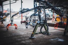 Hydraulic arm ForsMW a Weimer | Forest machinery | Woodworking machinery | ScandiForest, s.r.o.