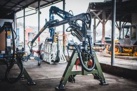 Hydraulic arm ForsMW a Weimer | Forest machinery | Woodworking machinery | ScandiForest, s.r.o.