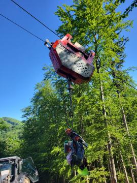 Tower yarder / Cable crane KOLLER K602 | Forest machinery | Woodworking machinery | KOMITrade s.r.o.