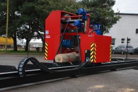 Twin-blade circular sawmill StrojCAD MDKP6 | Sawmill machinery | Woodworking machinery | StrojCAD s.r.o.