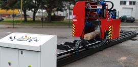 Twin-blade circular sawmill - Woodworking machinery