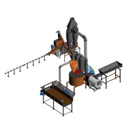 Briquette press - Woodworking machinery