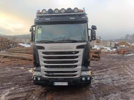 Log truck Scania R450 | Transport machinery | Woodworking machinery | Tartak Drewbud