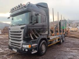 Log truck Scania R450 | Transport machinery | Woodworking machinery | Tartak Drewbud