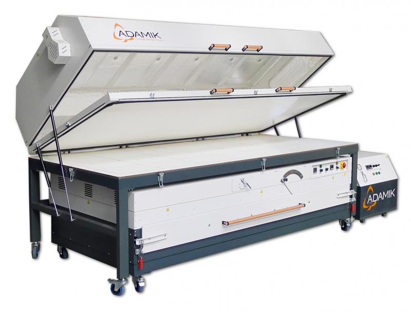 Vacuum veneer press ADAMIK Combiformer Plus Joinery machinery