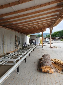 Double saw blade angle saw Dekos made s.r.o. PP-550 |  Sawmill machinery | Woodworking machinery | Drekos Made s.r.o