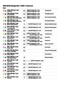 Parts list
